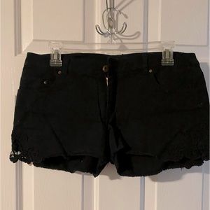 Womens Shortie Shorts Size 8